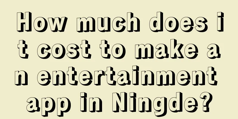 How much does it cost to make an entertainment app in Ningde?