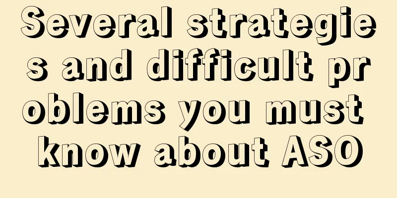 Several strategies and difficult problems you must know about ASO