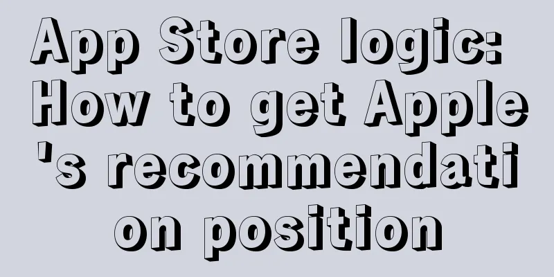 App Store logic: How to get Apple's recommendation position