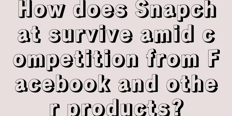 How does Snapchat survive amid competition from Facebook and other products?