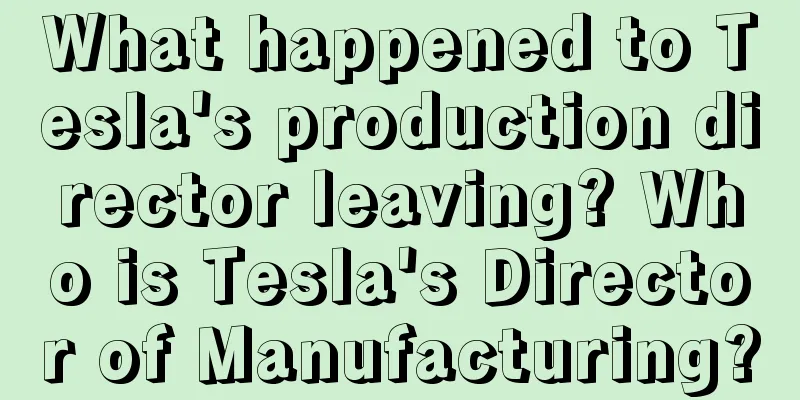 What happened to Tesla's production director leaving? Who is Tesla's Director of Manufacturing?