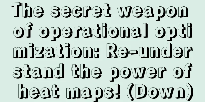 The secret weapon of operational optimization: Re-understand the power of heat maps! (Down)