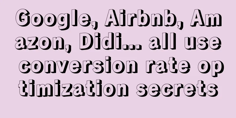 Google, Airbnb, Amazon, Didi... all use conversion rate optimization secrets