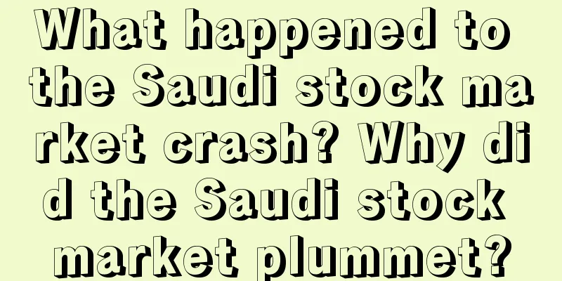 What happened to the Saudi stock market crash? Why did the Saudi stock market plummet?