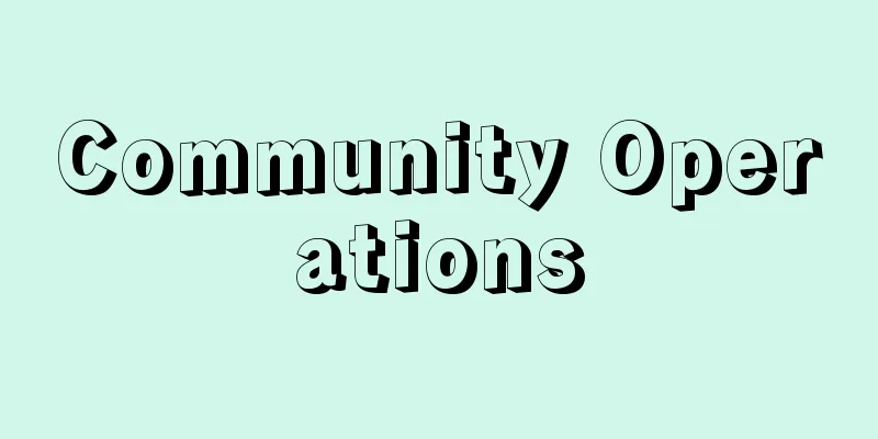 Community Operations