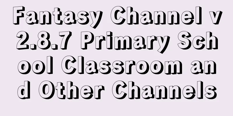 Fantasy Channel v2.8.7 Primary School Classroom and Other Channels