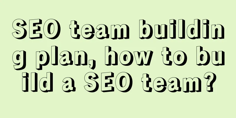 SEO team building plan, how to build a SEO team?