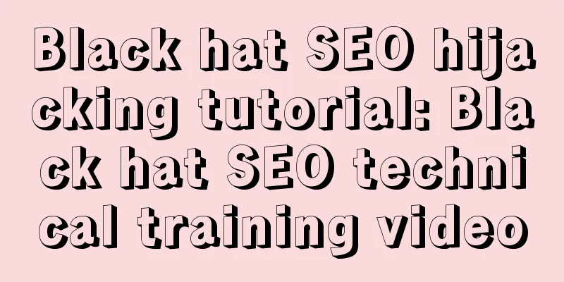 Black hat SEO hijacking tutorial: Black hat SEO technical training video