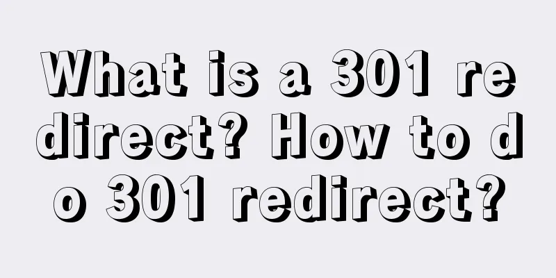 What is a 301 redirect? How to do 301 redirect?