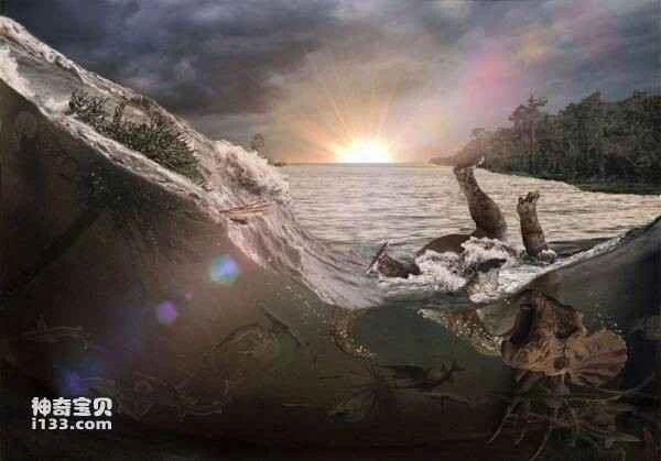 The three key factors in the extinction of dinosaurs: the time, place, and angle of a meteorite impact.