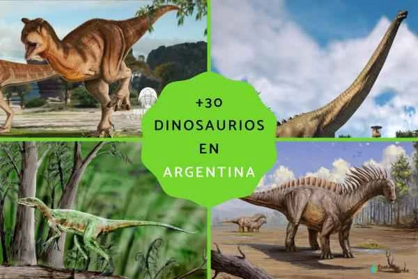 30 dinosaur species and their characteristics in Argentina