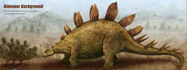 The dinosaur with the smallest head in the world: Stegosaurus