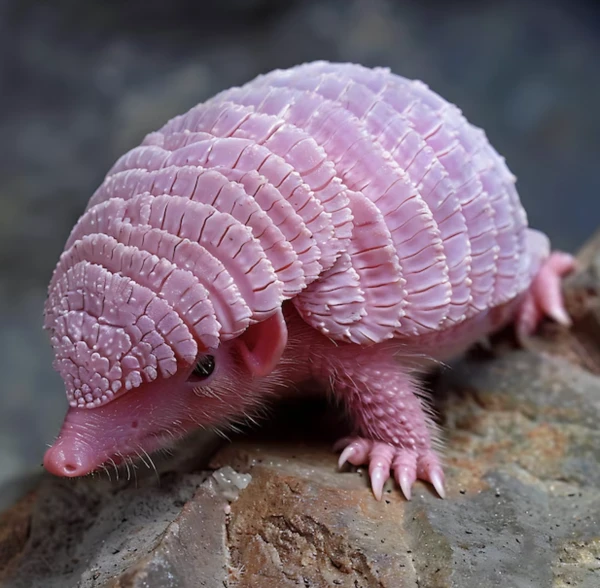 The world's smallest armadillo species