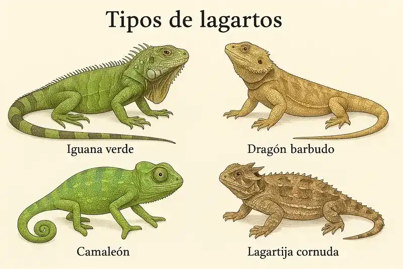 15 Species of Lizards – Representative Species and Ecological Characteristics